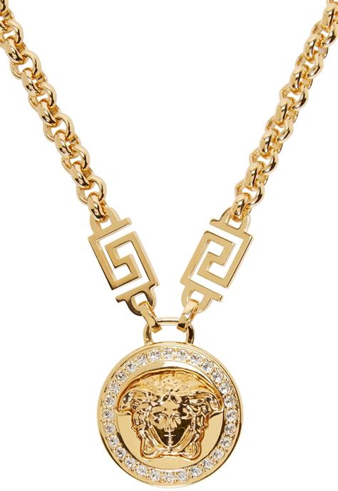 authentic versace necklace|versace necklace for women.